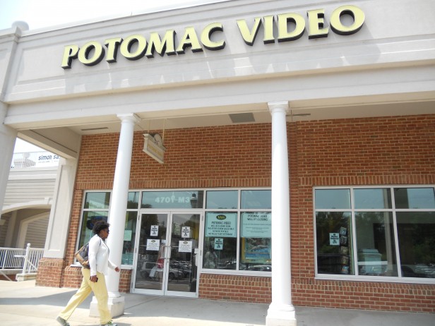 The Potomac Video on Sangamore is closing June 12. All old movies are on sale for $5 dollars, and new releases for $10 dollars. Photo by Nicole Payne.