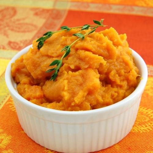 This sweet twist on mashed potatoes is an easy addition to your Thanksgiving table. Photo courtesy www.sweetpeaskitchen.com. 