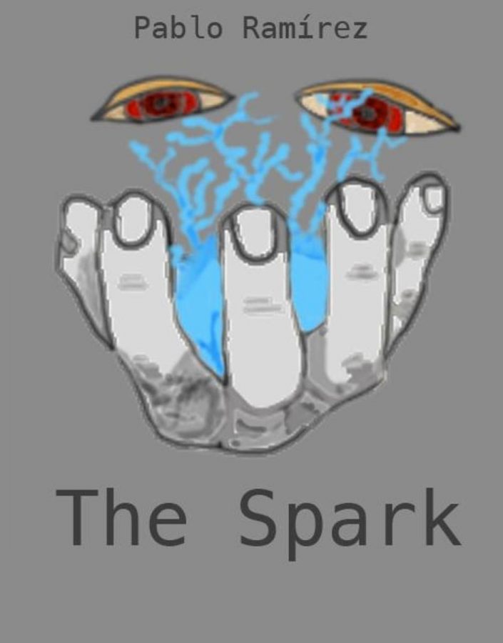 Junior Pablo Ramirez is attempting to write a 50,000-word novel, titled The Spark, this month for National Novel Writing Month. Other students, like junior Raphaella So and senior Julie Elfin, are also working on telling their stories. Graphic courtesy Pablo Ramirez.