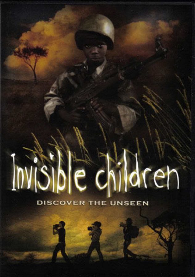 Invisible Children: The Rough Cut is a 2006 documentary that depicts the lives of child soldiers in Uganda. The Invisible Children club sponsored two screenings of the film today in the auditorium. Photo courtesy www.recreateproject.com.