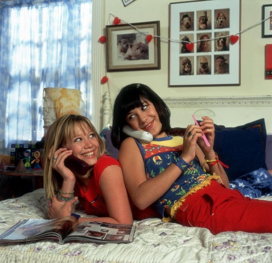 Lizzie and Miranda lounge on Lizzies bed in an episode from the early 200s Disney Channel series. All those Lizzie McGuire-esque tie-dye shirts and chokers are just taking up valuable space in your closet. COnsider moving them to storage to free up some room. Photo courtesy www.fanpop.com.