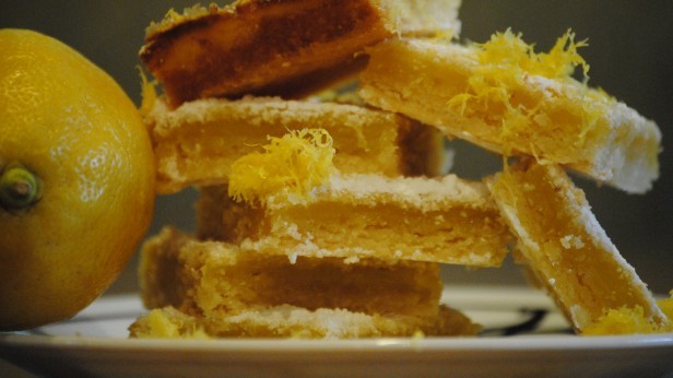 These lemon bars are a perfect beginning-of-summer treat. Photo by Julia Berard.