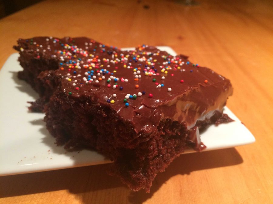 Buttermilk brownies are a tasty winter alternative to the traditional treat. Photo by Emma Anderson.