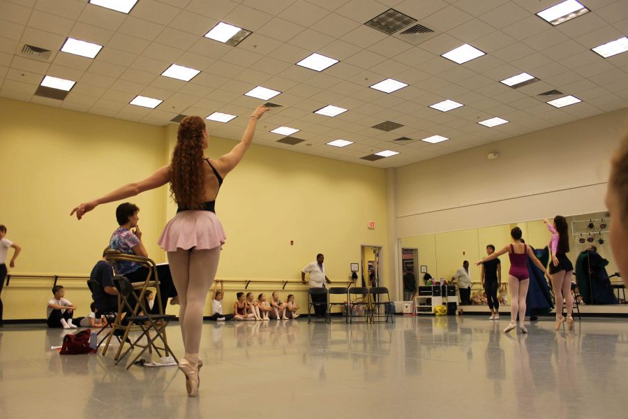 Behind the scenes of the Nutcracker