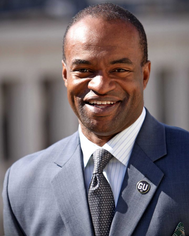 NFLPA director Demaurice Smith negotiated the NFL lockout in 2011. Photo courtesy Mark Cobb.