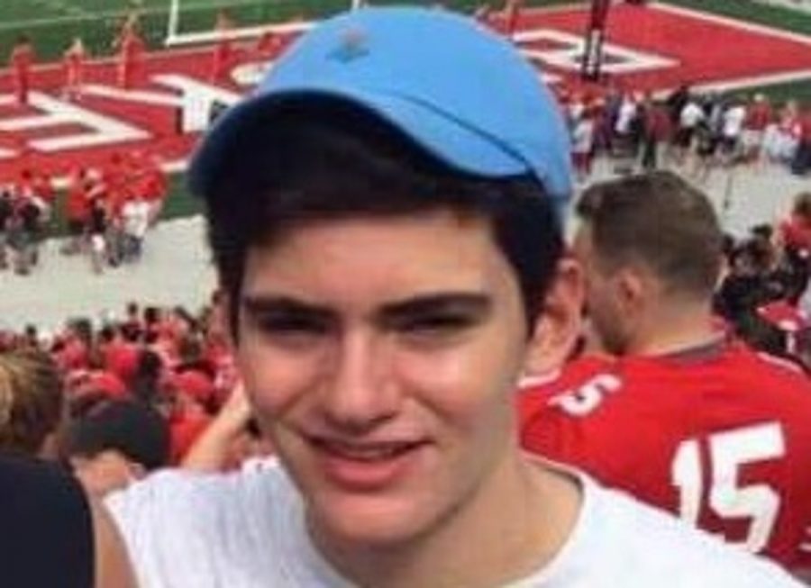Former headline editor Jay Silver (16) is now a student at Ohio State and was on campus during the attack. Photo courtesy Jay Silver. 