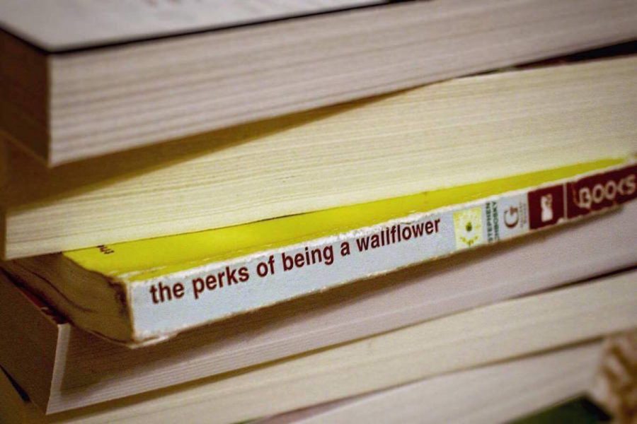The Perks of Being A Wallflower, a teenage classic, sits on the bookshelves of many students. Despite its trite themes, the novel puts a new spin on adulthood. Photo by Olivia Matthews. 