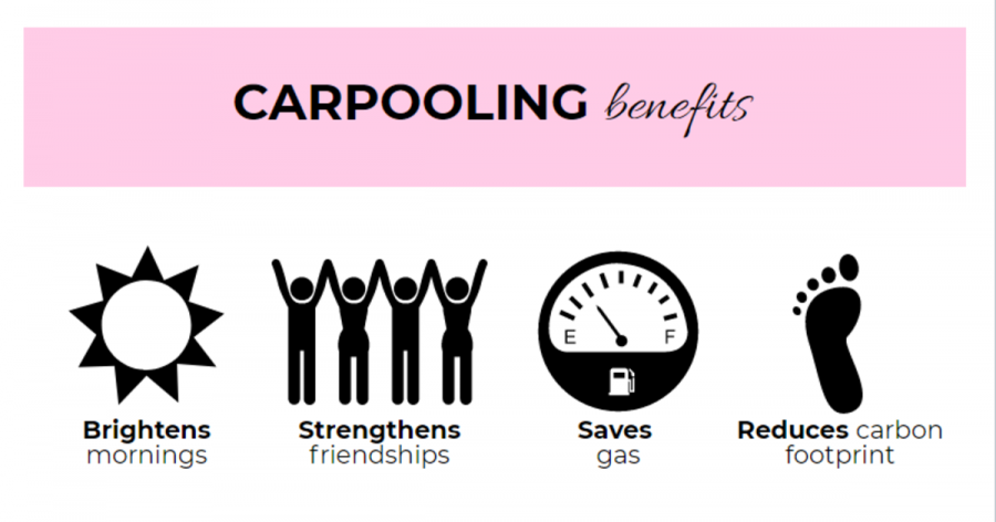 The upside of not getting a parking permit: carpooling