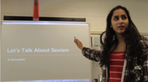Let’s talk about sexism: senior organizes educational seminars