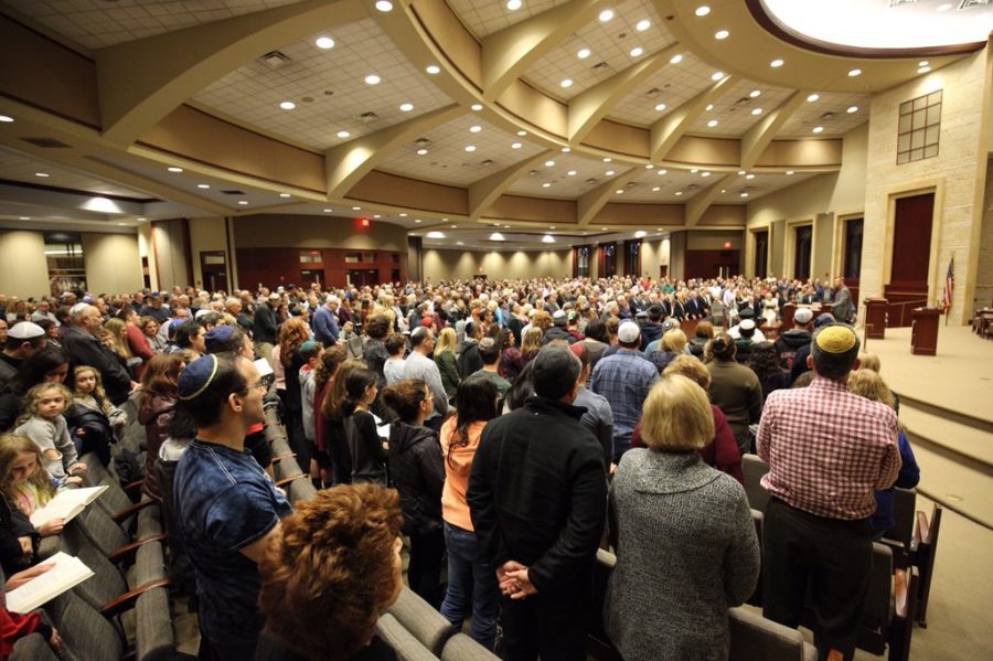 More than 1,200 people attend an interfaith vigil in honor of the victims of the shooting at the Tree of Life Synagogue in Pittsburgh. Similar vigils were held across the country in the wake of the tragedy. 