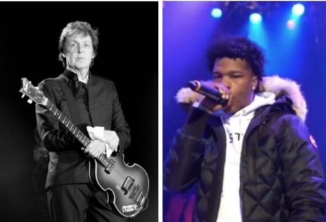 Paul McCartney and Lil Baby sing on stage. Both released albums—Egypt Station and Drip Too Hard—this Fall. Photo via Wikimedia Commons. 