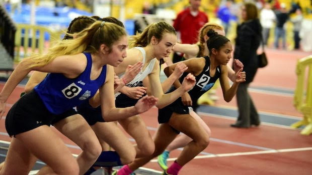 Senior+Breanna+McDonald+takes+off+at+the+start+of+the+race.+McDonald+earned+fifth+place+in+the+800+meter+dash+and+set+a+season+record.+Photo+courtesy+Moco+Running.+