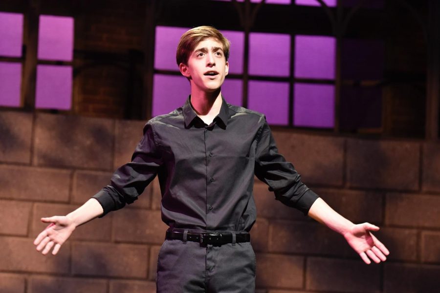 Millin performs at a summer intensive he participated in last year at Oklahoma University. Millin's love for theatre doesn't stop when the school year ends; he regularly spends his summers attending intensives or working as a counselor at the Imagination Stage Summer Camp.