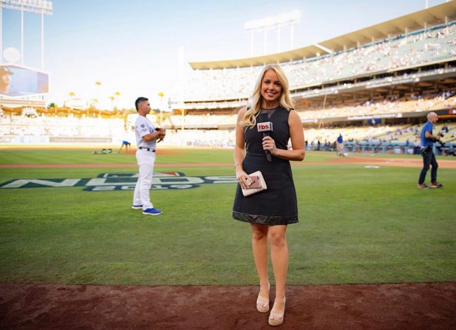 Chappell reports from Dodger Stadium during the National League Division Series this fall. 