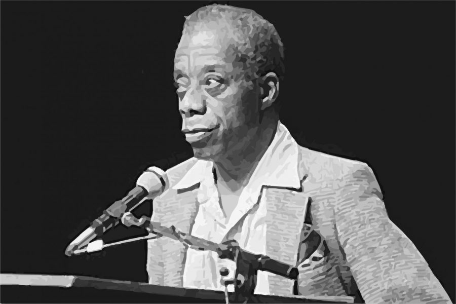 Black author James Baldwin