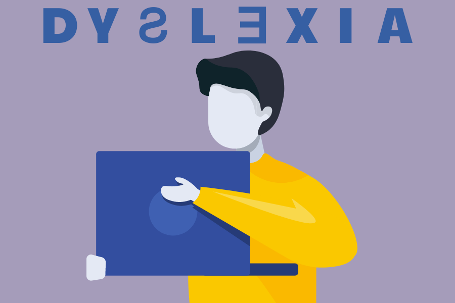 Virtual learning coupled with the struggles of dyslexia can be both a blessing and a curse.