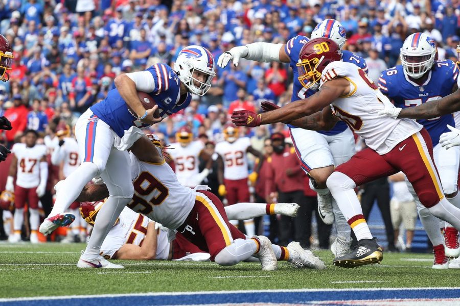 The Washington Football Team simply looked overmatched against the Bills on Sunday (Photo credit: Joshua Bessex/Getty Images)