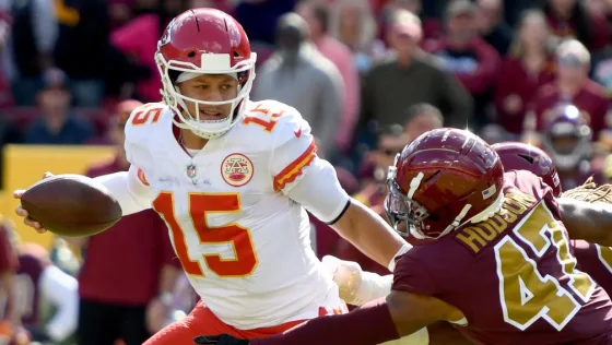 The Washington Football Team fell flat once again, this time to Patrick Mahomes and the Chiefs (Photo credit: Getty Images)