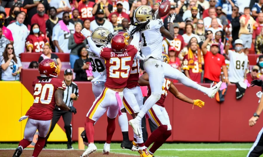 The Washington Football Team looked far from an NFC East title contender in Sunday’s depressing defeat at the hands of the Saints (Photo credit: Doug Farrar)