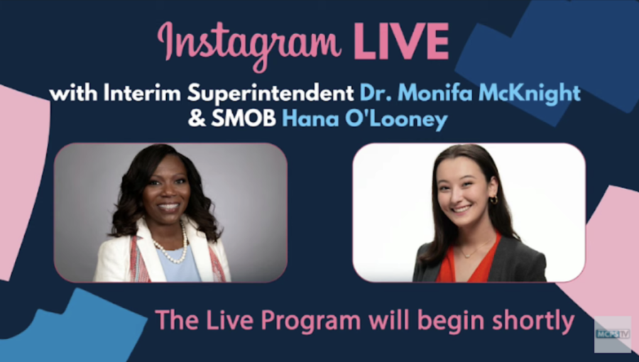 Student Member of the Board Hana O’Looney and Interim Superintendent Monifa McKnight discussed a number of student concerns through an Instagram livestream on October 25.