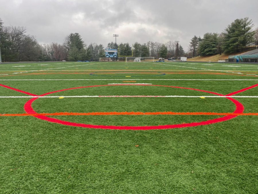 Whitmans+turf+field+will+undergo+repairs%2C+which+may+interfere+with+the+start+of+the+spring+sports+season.