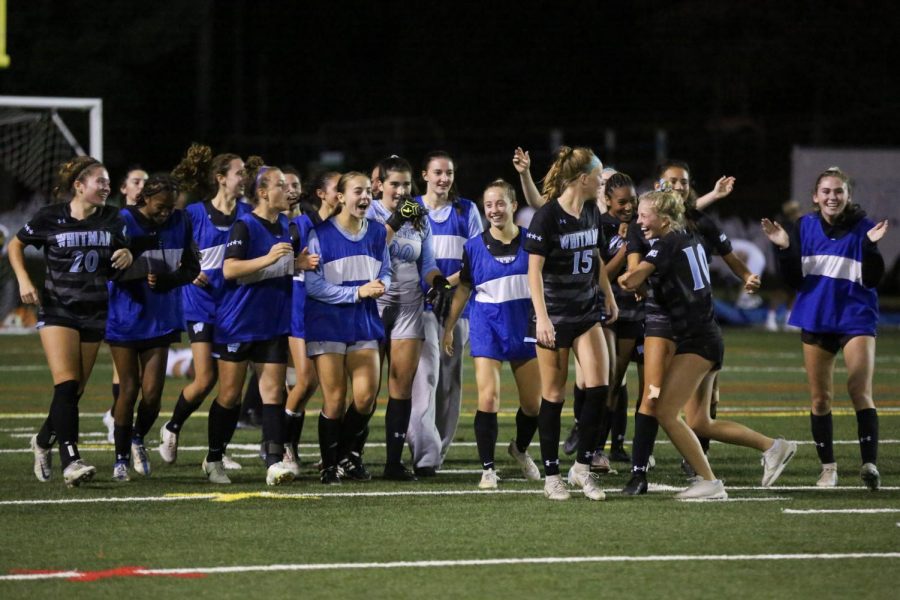 Girls soccer takes down Walter Johnson 2–1 in overtime, wins regional final