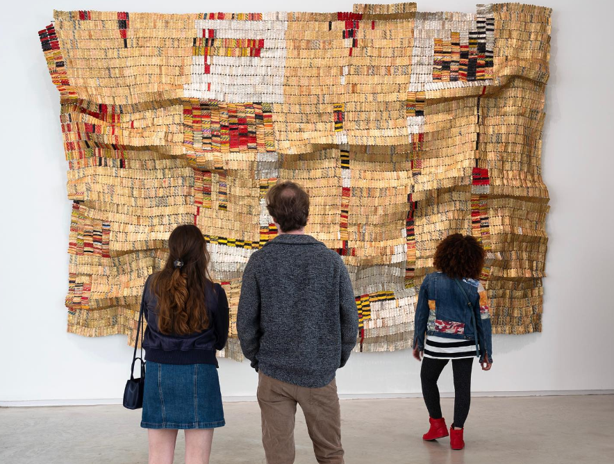 Another Mans Cloth, by artist El Anatsui
