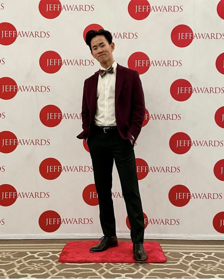 Bryan Eng at the Jeff Awards in Chicago