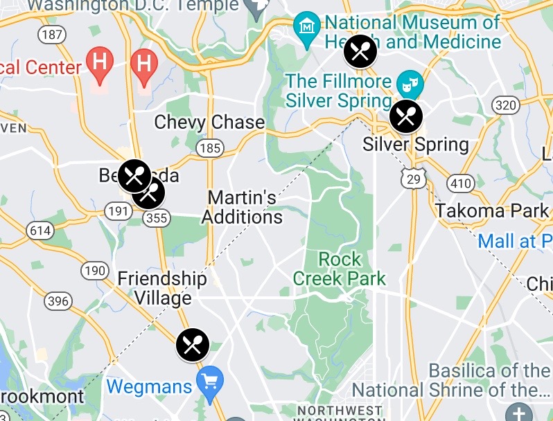 From American food to Ethiopian cuisine, the choices in Bethesda are extensive. But what many students overlook are the numerous food trucks offering a better alternative with efficient service and authentic flavors.
