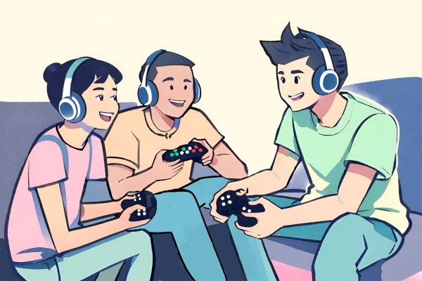 Real friends in a virtual world: My experience with video games