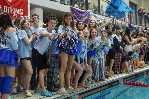 Swim and Dive competes at Metros: Dive impresses with top placements