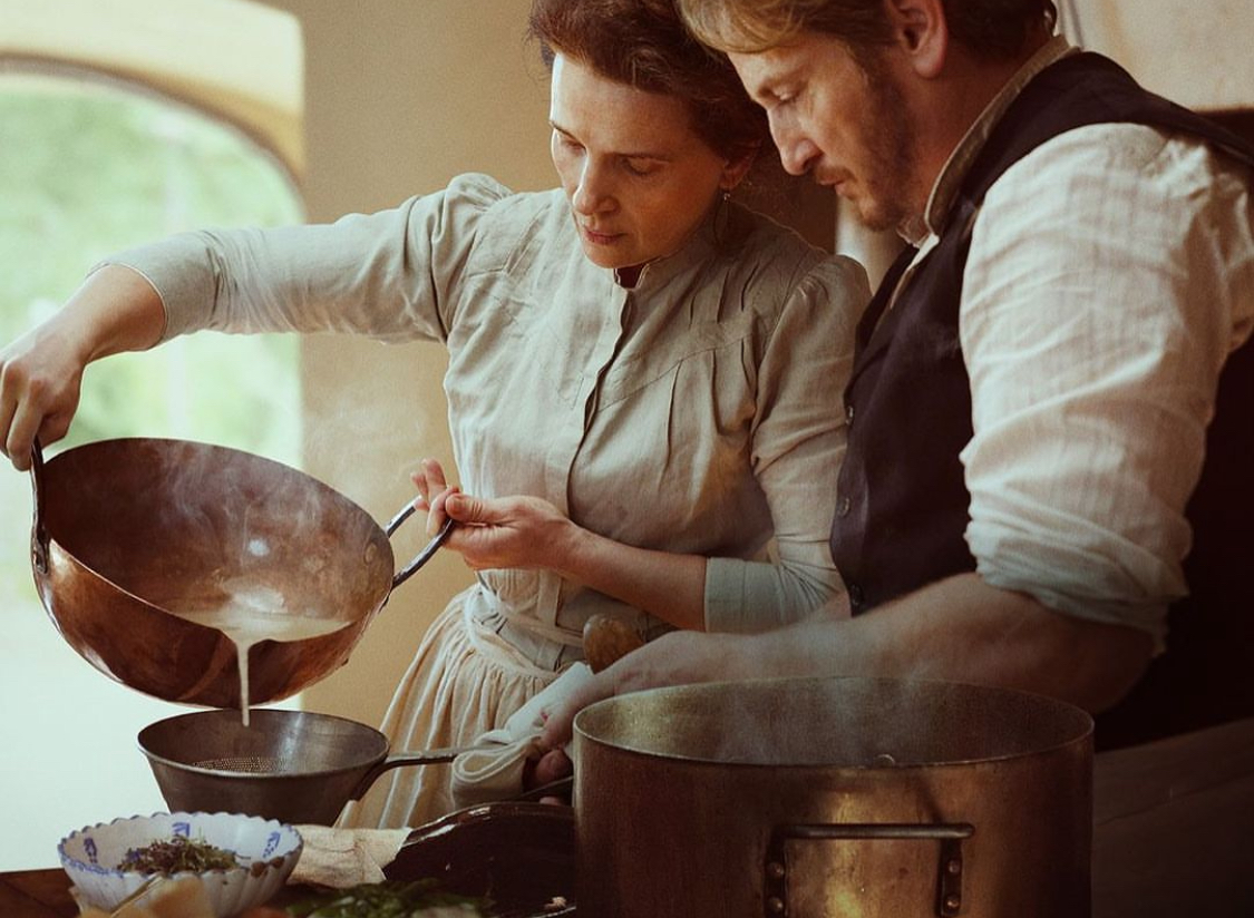 Quantifiable craft collides with untold scores of human emotions, and audiences see how the power of love acts as a conduit for exceptional cooking.