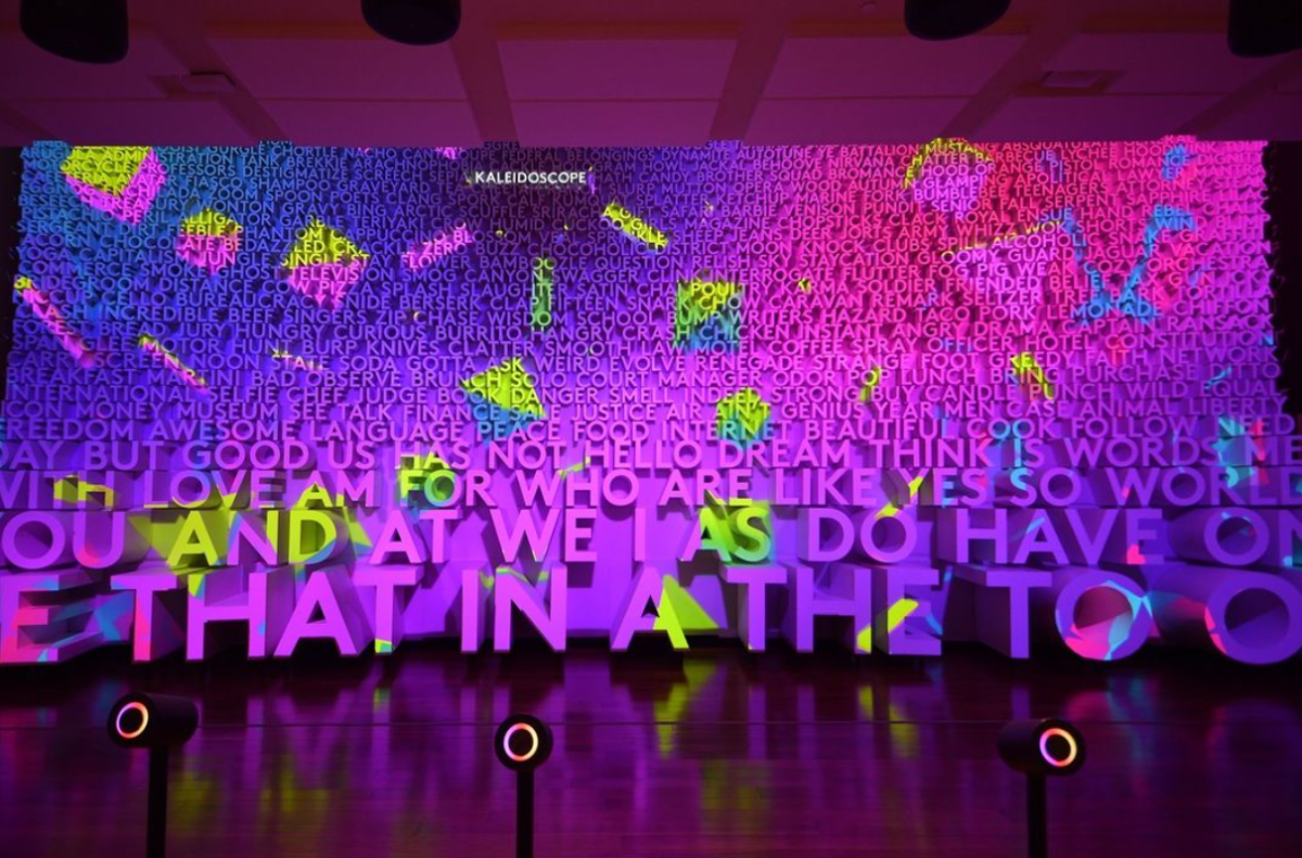 Walking+deeper+into+the+museum%2C+visitors+see+the+galleries+and+experiences+that+Miller+highlighted.+Brightly+colored+visuals+tell+about+the+history+of+words%2C+how+they%E2%80%99re+made%2C+and+their+future.+Language+constantly+adapts%3B+the+museum+dives+into+how+words+are+created+and+how+they+will+continue+to+change.+