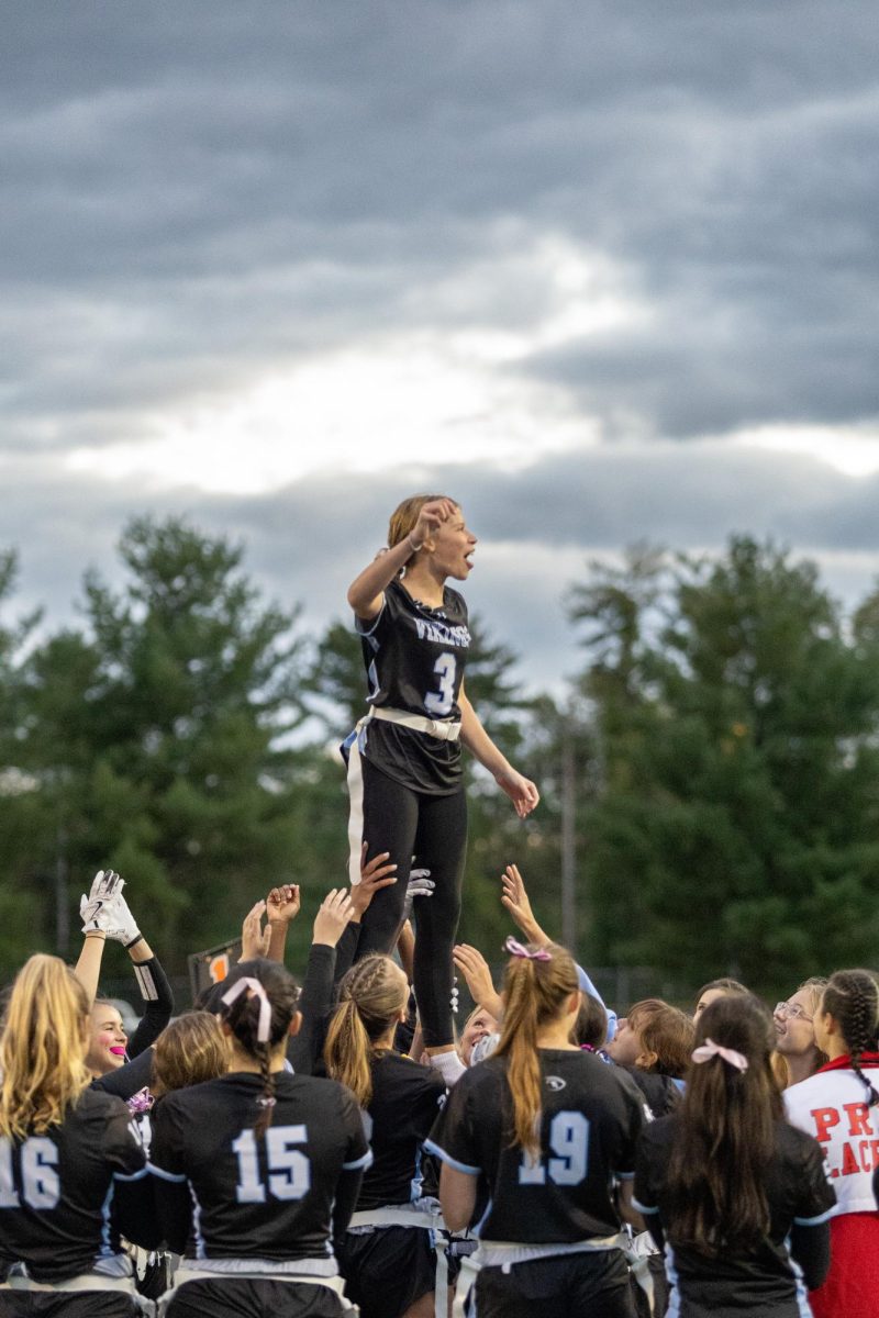 Girls Flag Football demolishes BCC 25–12 on senior night